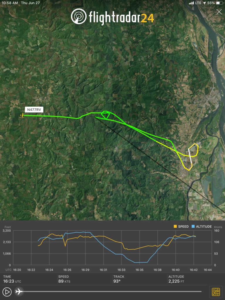 27 June first flight