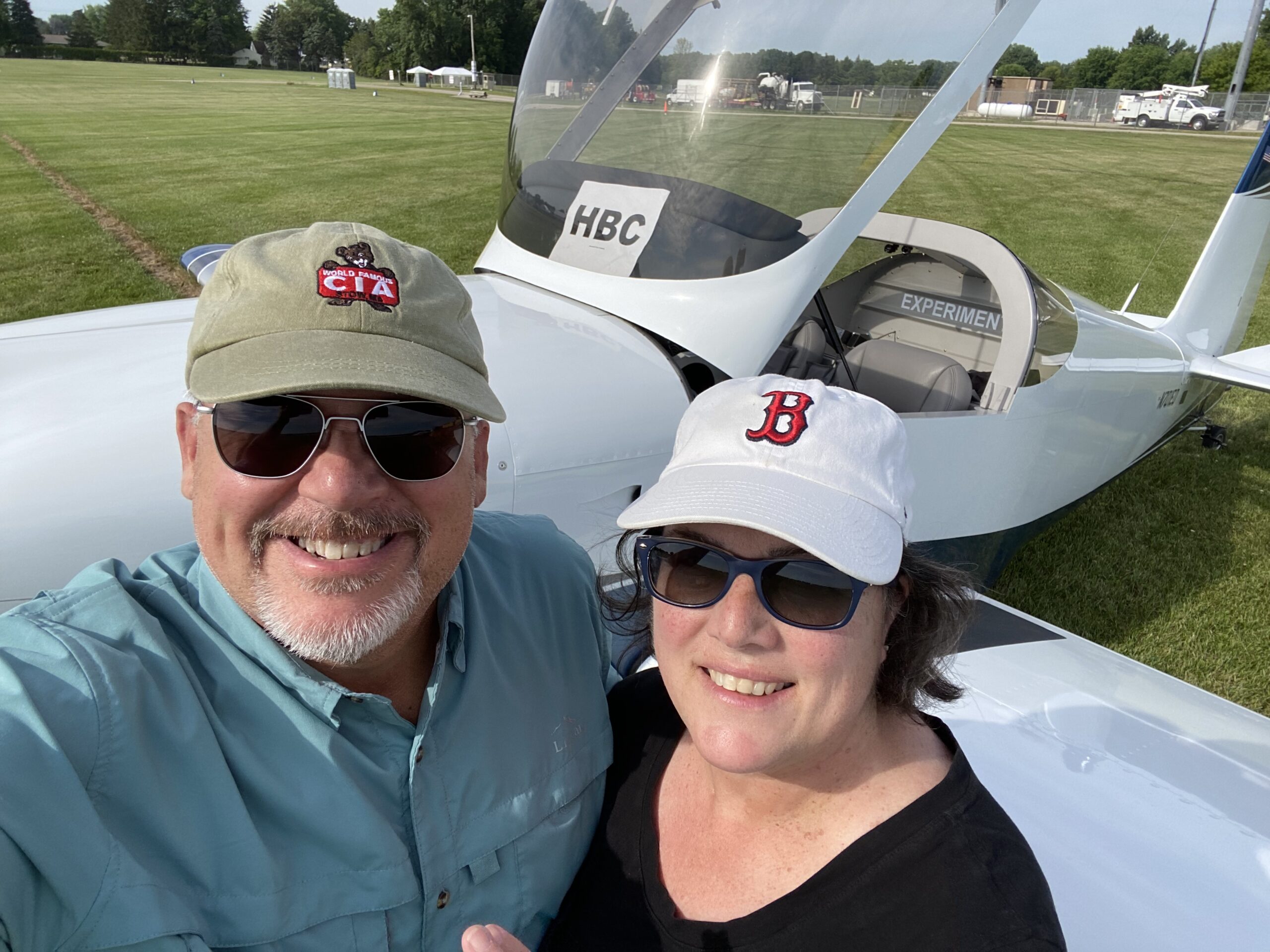 Ellen, Dave and the Mighty RV at Airventure 2023